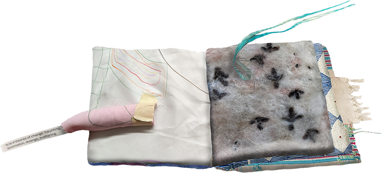 soft-book for toddlers (digital mock-up); part of waste pedagogies project by Tatiana Zakharova-Goodman