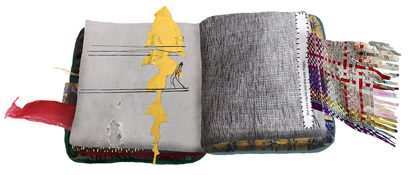 soft-book for toddlers (digital mock-up); part of waste pedagogies project by Tatiana Zakharova-Goodman