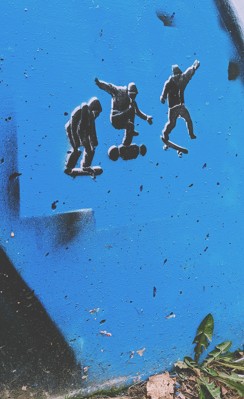 In this skatepark; graffiti project by Tatiana Zakharova-Goodman