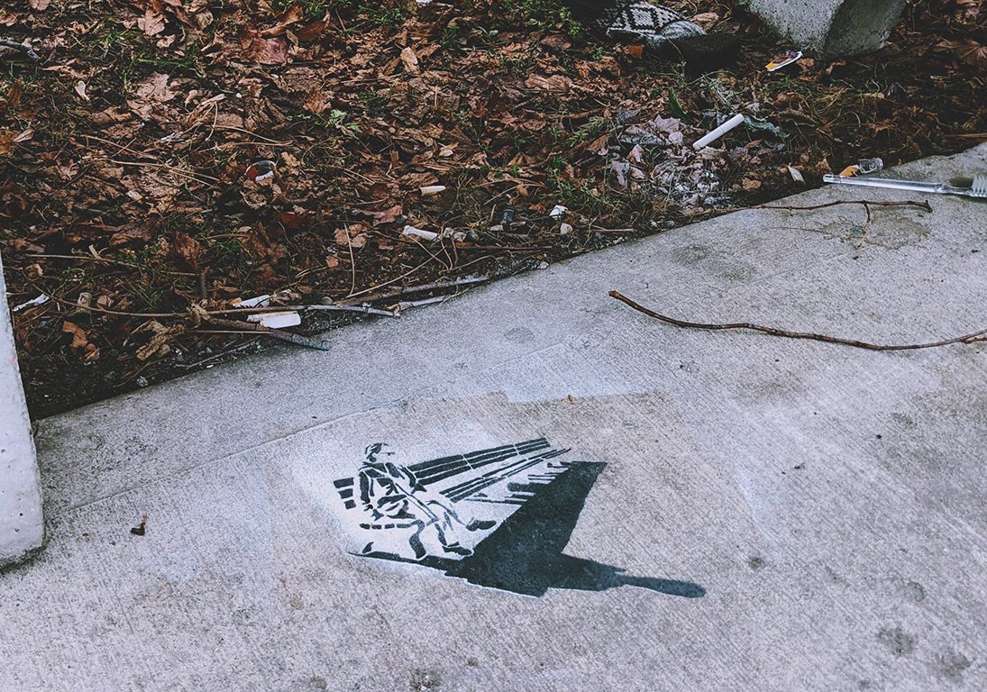 In this skatepark; graffiti project by Tatiana Zakharova-Goodman