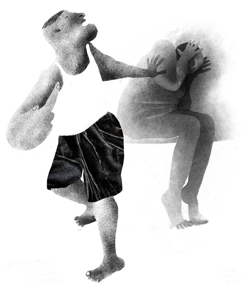 "Couples", digital drawing; series of drawings, Tatiana Zakharova-Goodman, 2026