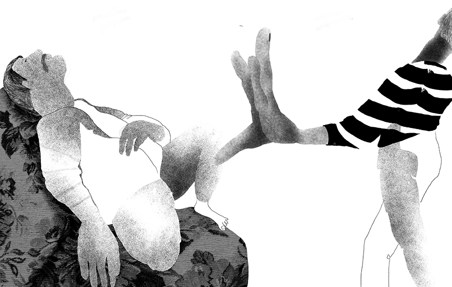 "Couples", digital drawing; series of drawings, Tatiana Zakharova-Goodman, 2026