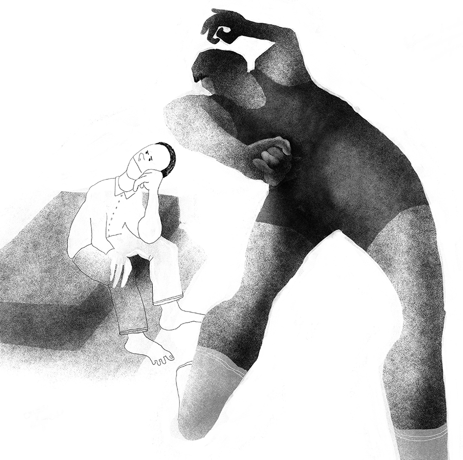 "Couples", digital drawing; series of drawings, Tatiana Zakharova-Goodman, 2026