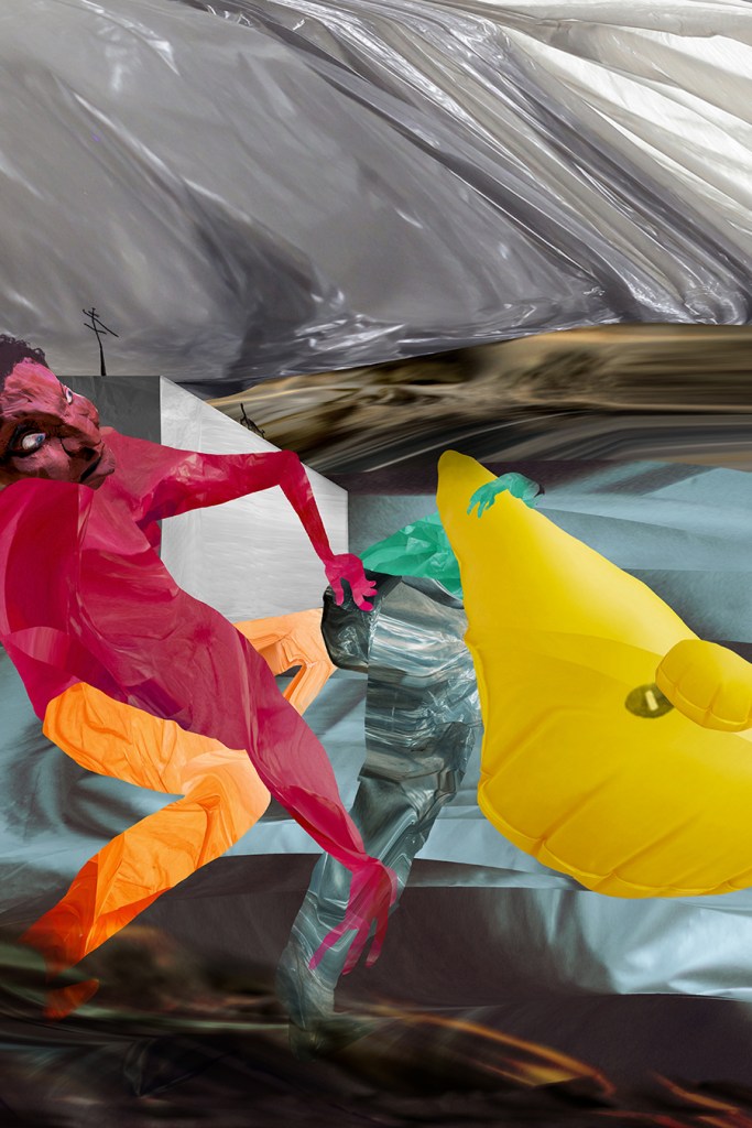 "Couples", digital collage + drawing;  series of drawings, Tatiana Zakharova-Goodman, 2026